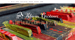 Desktop Screenshot of frankenklavier.de